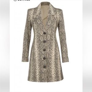 Cabi king cobra jacket taupe and black